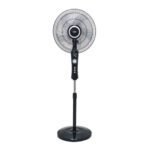 Mika Stand Fan MFS1625BS 16 Black Silver 