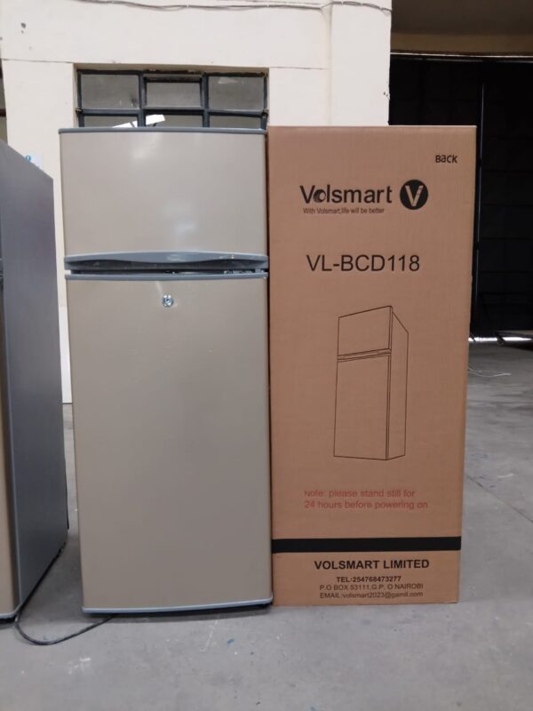 Volsmart 118L Double Door Fridge VL-BCD118