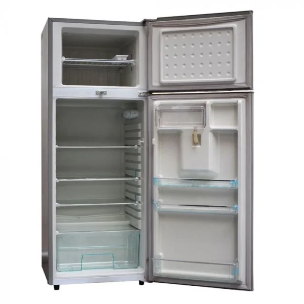 Ramtons 213 LITERS 2 DOOR DIRECT COOL FRIDGE + DISPENSER, SILVER- RF/130