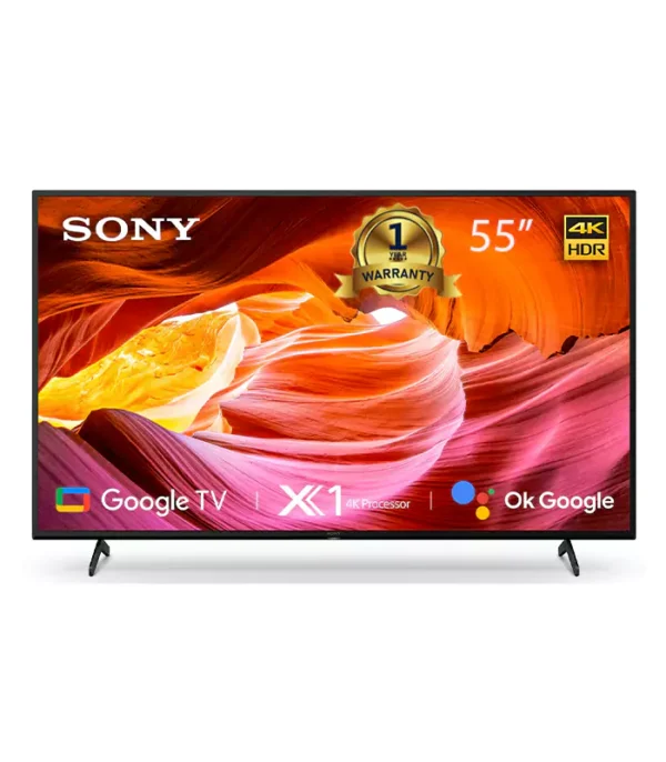 Sony Bravia 55″ 55X75K 4k Ultra HD Smart led Google Tv