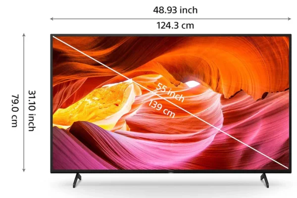 Sony Bravia 55″ 55X75K 4k Ultra HD Smart led Google Tv