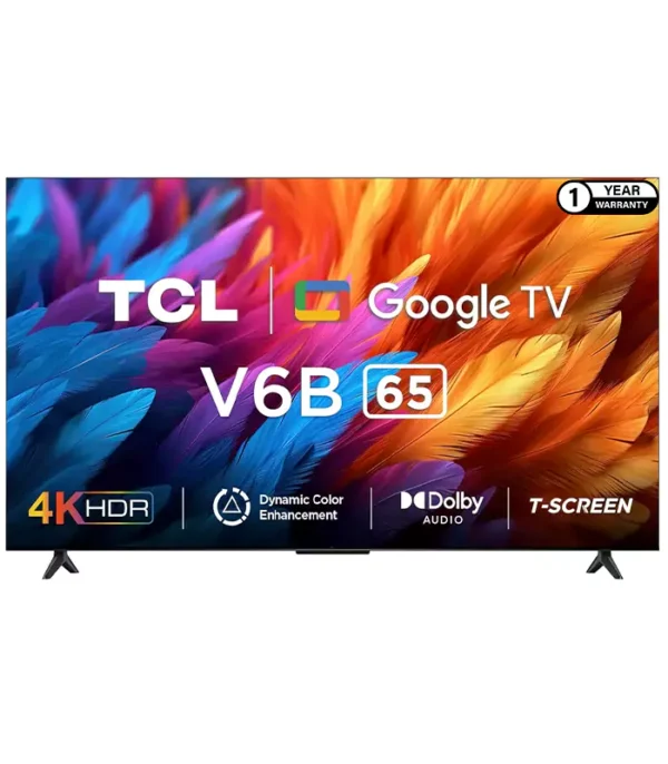 Tcl 65″ 65V6B 4K HDR Google Tv