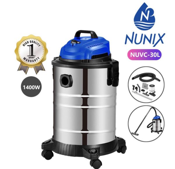 Nunix 30L Wet & Dry Vacuum Cleaner 3 in 1 NUVC-30L