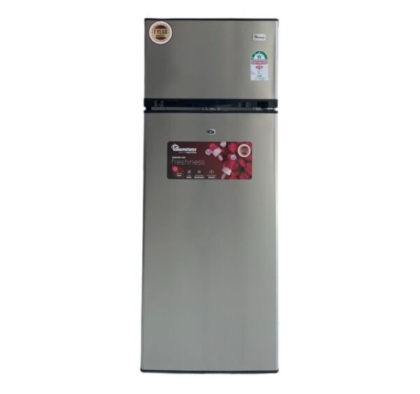 Ramtons 204 LITERS 2 DOOR DIRECT COOL FRIDGE, INOX – RF/345