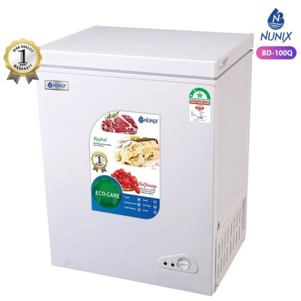 Nunix 100 litres deep freezer