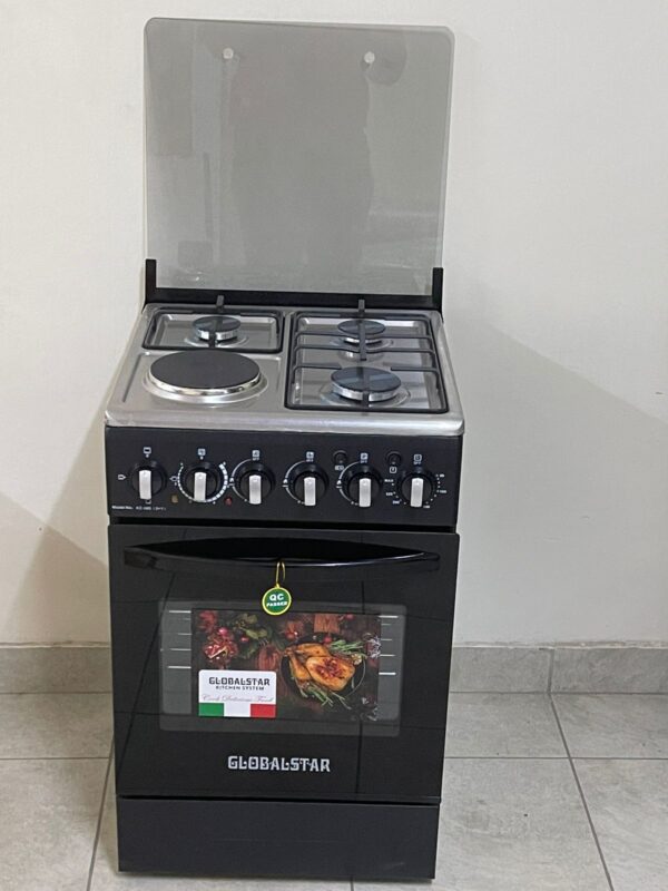 Globalstar 50*55cm 3+1 Standing Cooker With Electric Oven