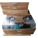 ramtons 2 burner stainless steel gas cooker rg 544