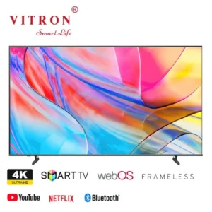 Vitron 85″ Smart 4K HDR Frameless TV – Powered by WebOS HTC8588USWO