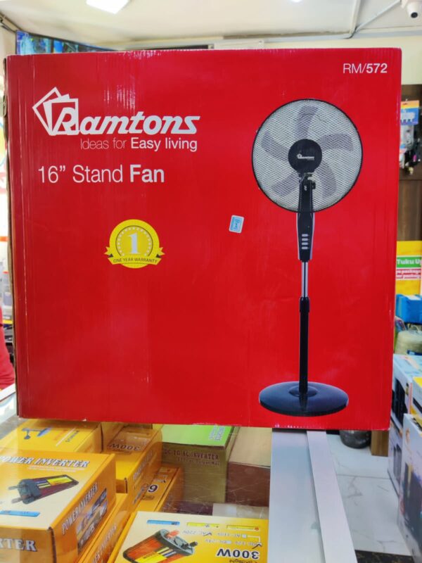 Ramtons 16′ stand fan rm/572