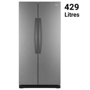 Von side by side Fridge 429litres VARZ-20NHK