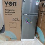 Von VRT-181DRAX double door Fridge -181L