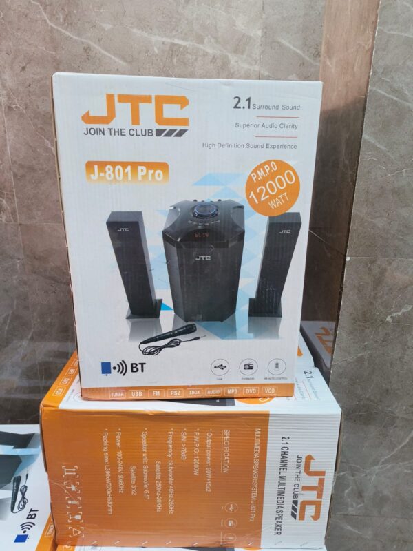 JTC 2.1CH HOMETHEATRE-BT/FM/USB-12,000W-SYSTEM