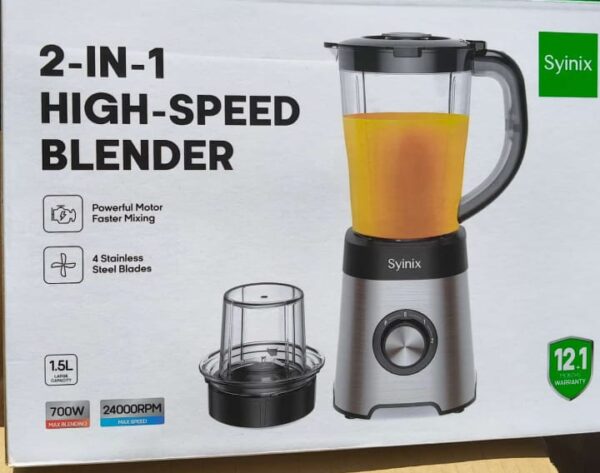 Syinix 2 In 1 Blender