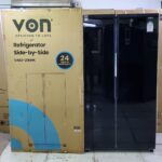 Von 429 litres side by side refrigerator