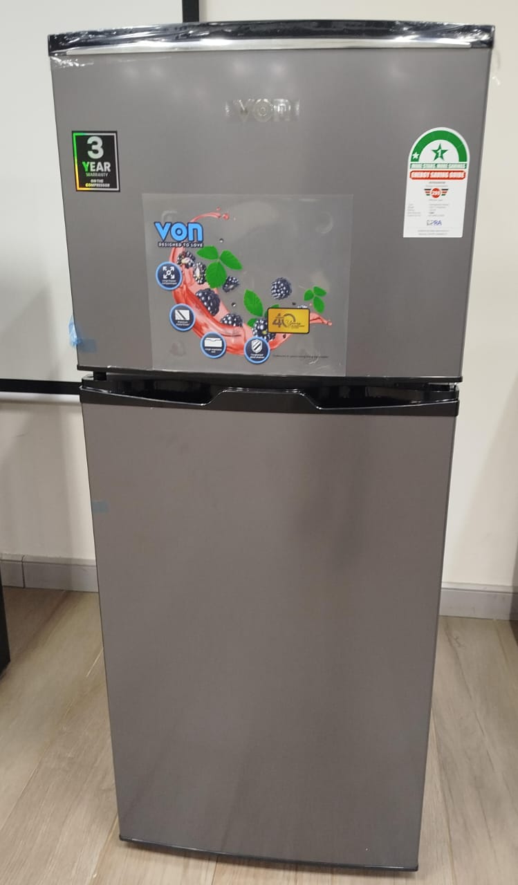Von 175 Litres Double Door Refrigerator