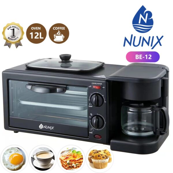 Nunix 3-in-1 Breakfast Maker